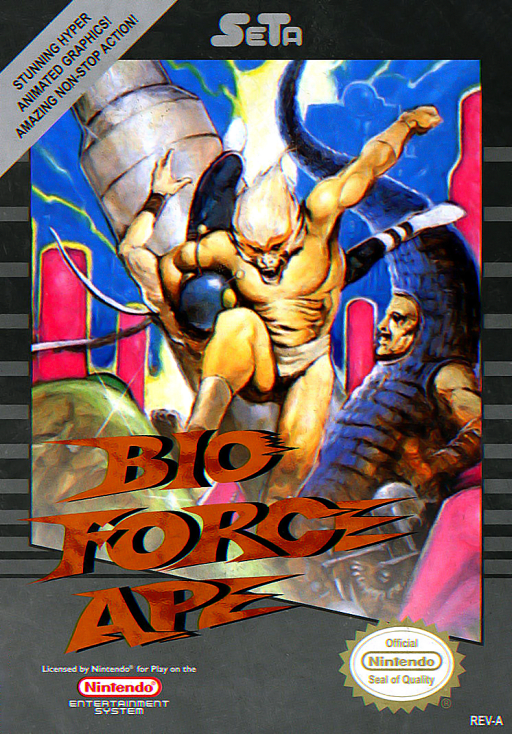 Bio Force Ape (Japan) (En) (Proto) box art